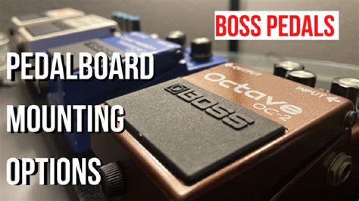 Can you mod new boss pedals?