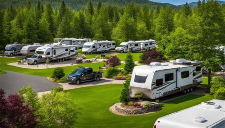 Can you park an RV in Banff?