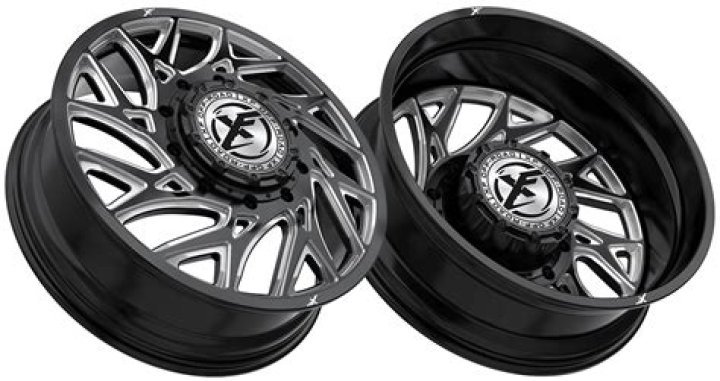 Can you put 10 lug wheels on a 24 wheel dually?