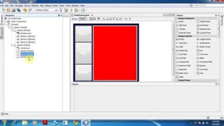 Can you put a JPanel in a JFrame?