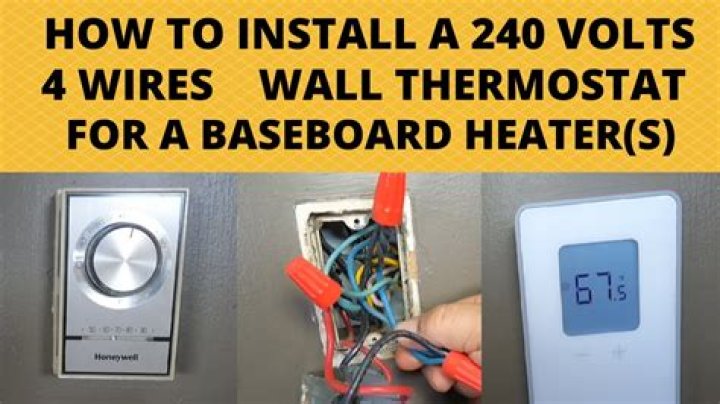Can you put a thermostat on a wall heater?