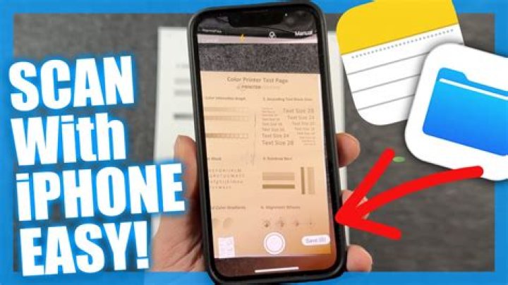 Can you scan a doc with an iPhone?