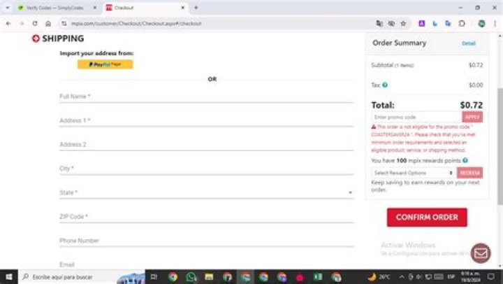Can you stack promo codes on MPIX?