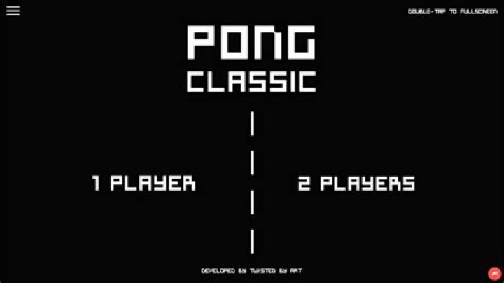 Can you still play Pong?