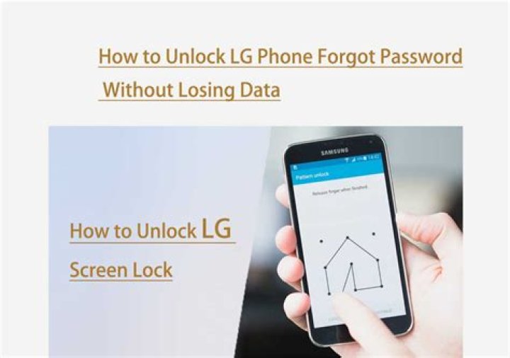 Can you unlock an LG phone without knowing the password?