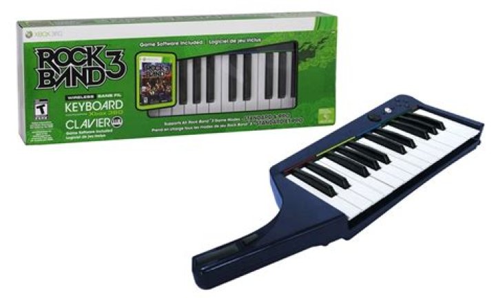 Can you use a keyboard for Rock Band?