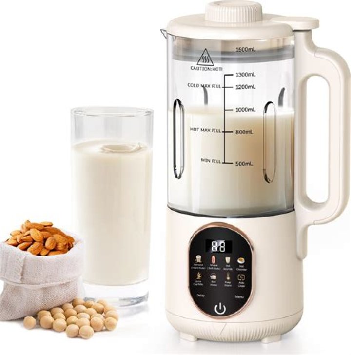 Can you use a soy milk maker to make almond milk?