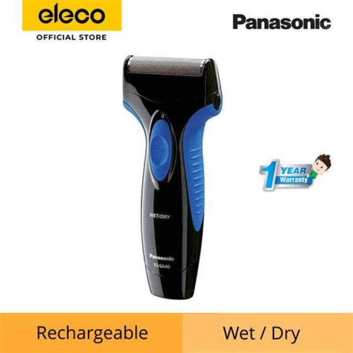Can you use Panasonic wet/dry shaver in the shower?