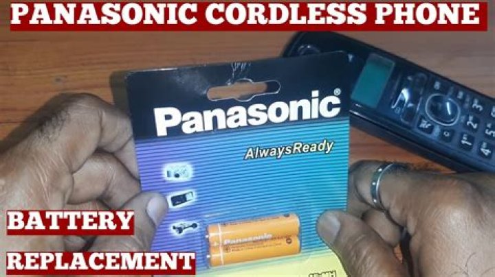 Can you use regular AAA batteries in a Panasonic cordless phone?