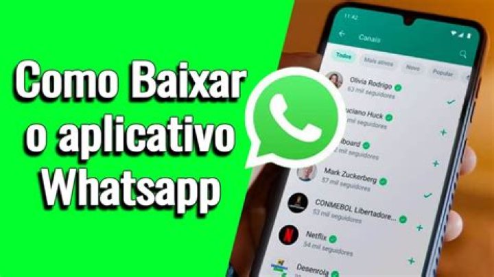 Como baixar o aplicativo WhatsApp no celular Samsung?
