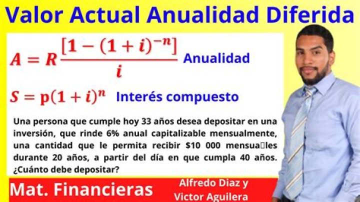 Como calcular renda diferida?