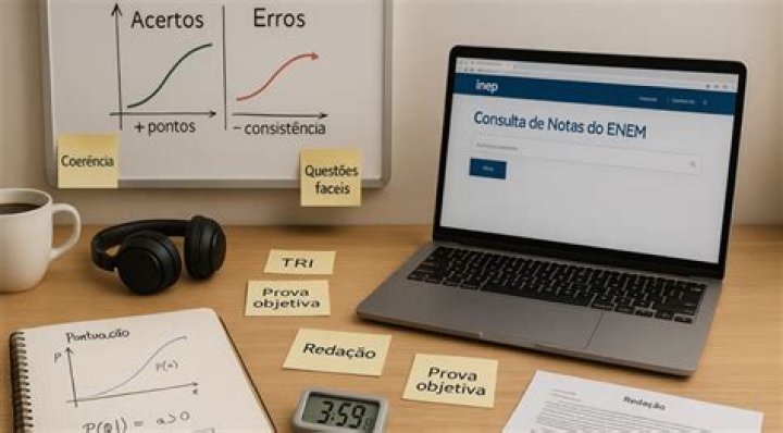 Como e calculada a nota do Enem?