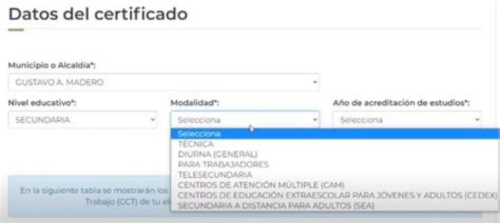 Como recuperar un certificado de secundaria?