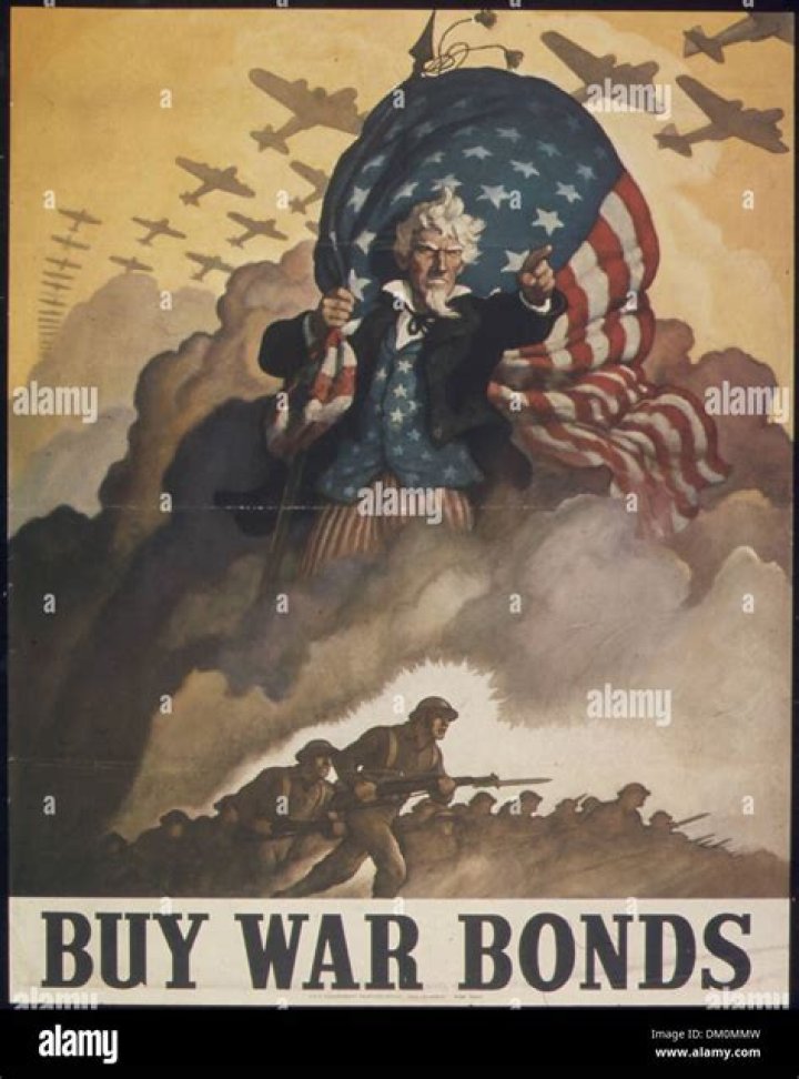 Did Americans buy war bonds in ww2?