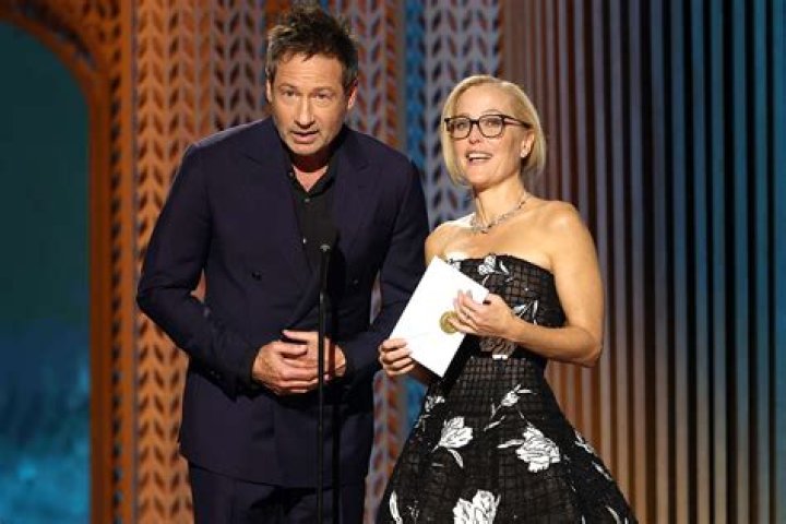 Did Duchovny and Gillian Anderson get along?