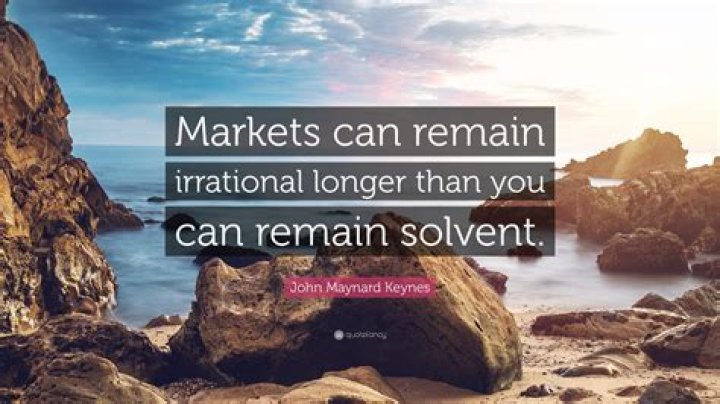 Did Keynes say the market can stay irrational longer than the investor can stay solvent?