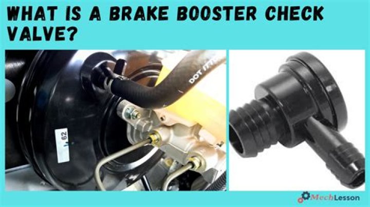 Do all brake boosters have a check valve?