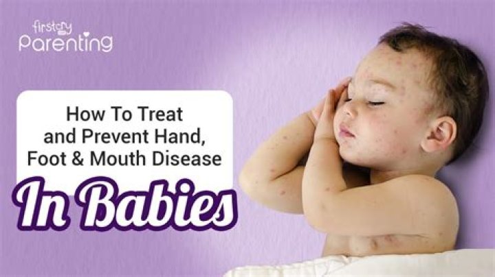 Do babies get diarrhea with hand-foot-and-mouth?