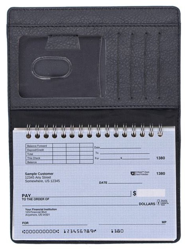 Do banks sell checkbook covers?