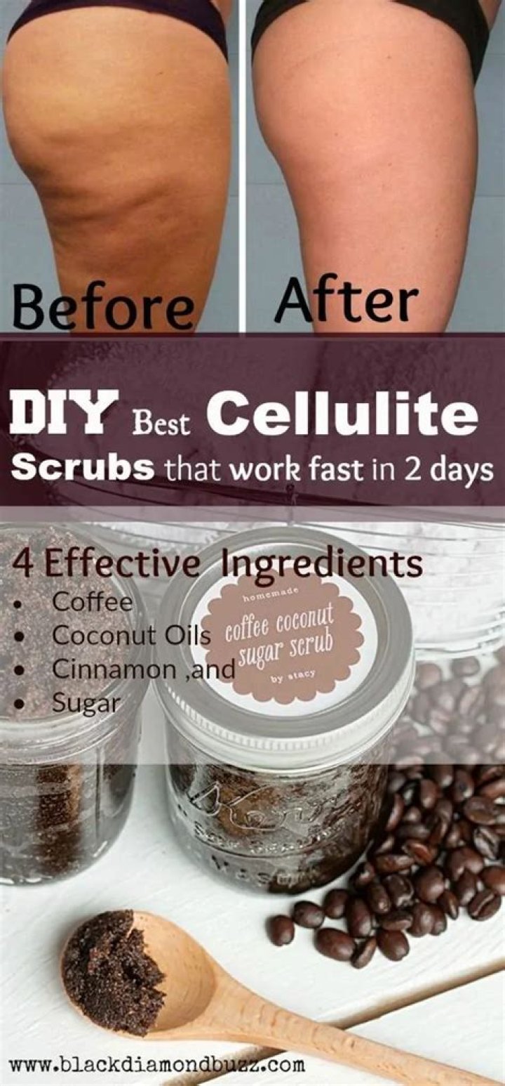 Do caffeine Scrubs help cellulite?
