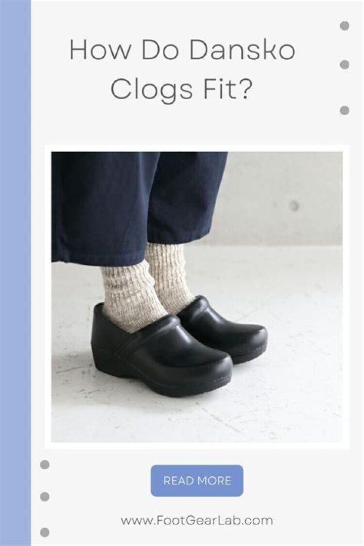 Do Danskos fit narrow feet?