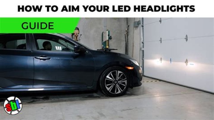 Do headlights need to be adjusted?