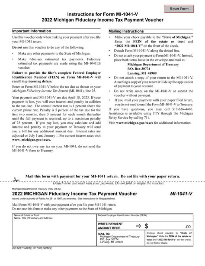 Do I need to file a MI 1041?