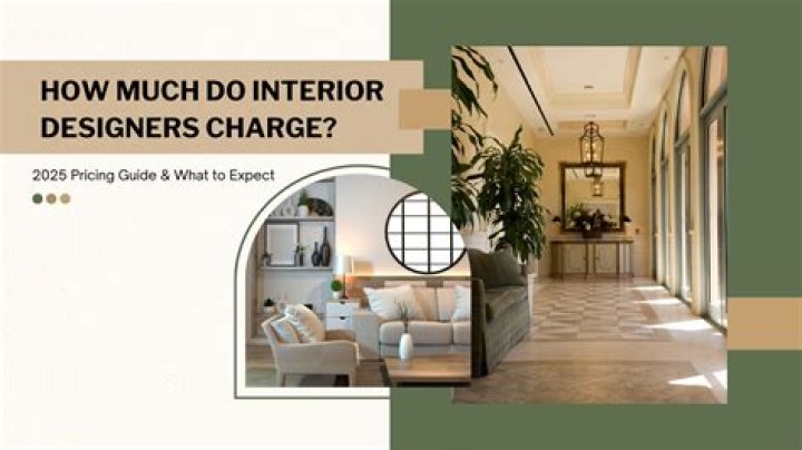 Do interior designers charge consultations?