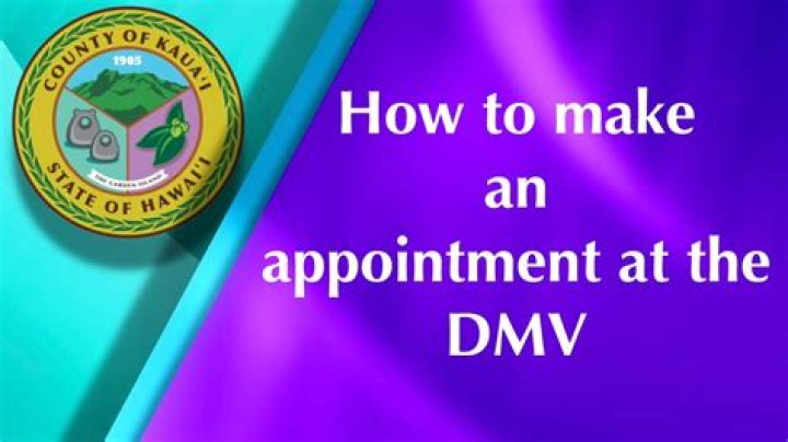 Do you have to make an appointment at the DMV Kansas?