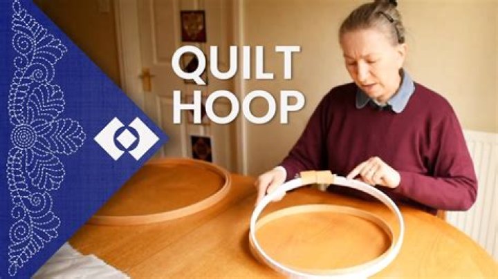 Do you need a hoop to hand quilt?