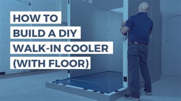 Does a walk-in cooler need a floor?