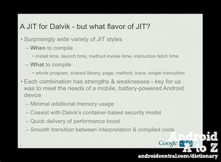 Does Android use JIT?