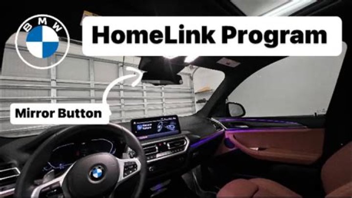 Does BMW use HomeLink?