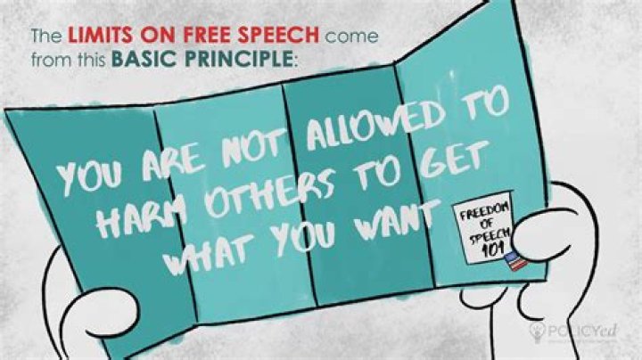 Does freedom of speech have limits in the US?