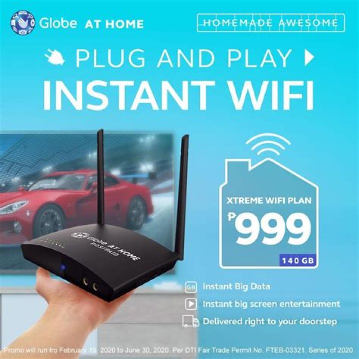 Does globe at home have unlimited internet?