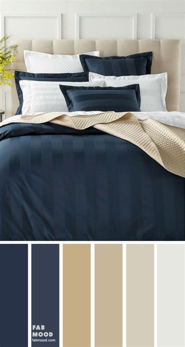 Does grey and blue go together in bedroom?