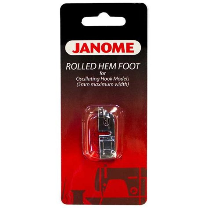 Does Janome have a rolled hem foot?