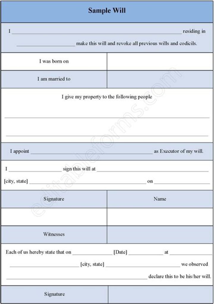 Does Microsoft Word have a will template?