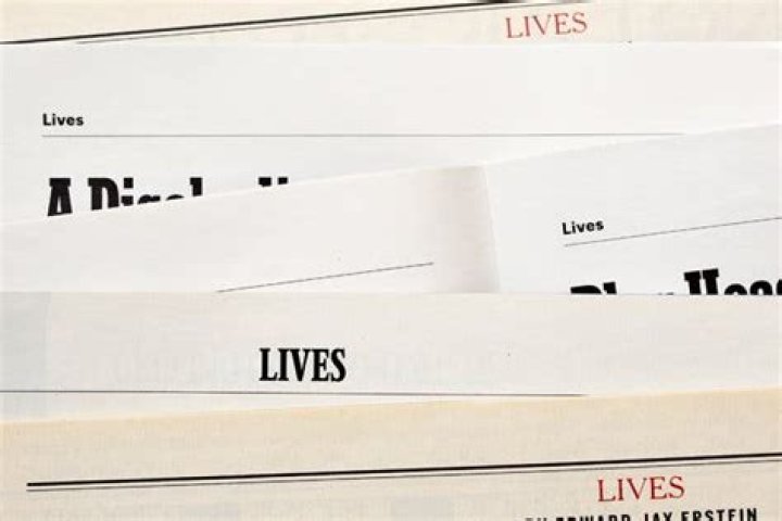 Does New York Times still have lives column?