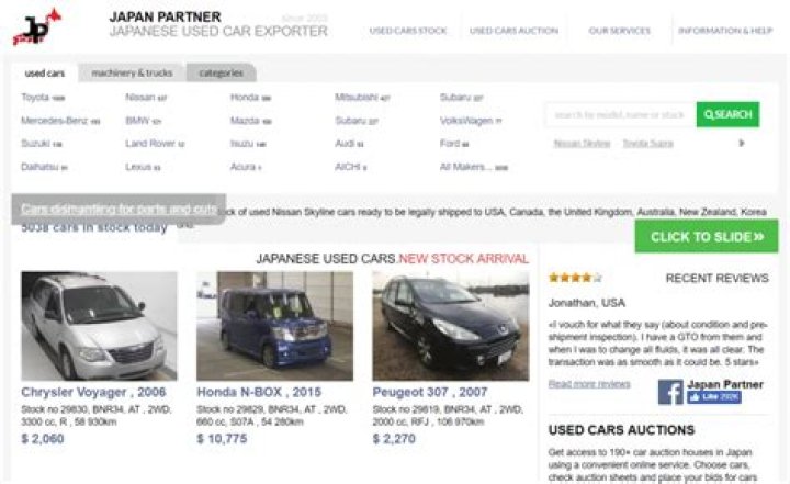 Does Russia import Japanese cars?