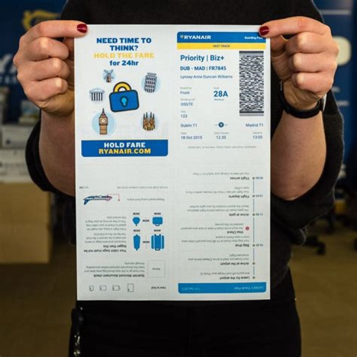 Does Ryanair charge to print boarding passes?