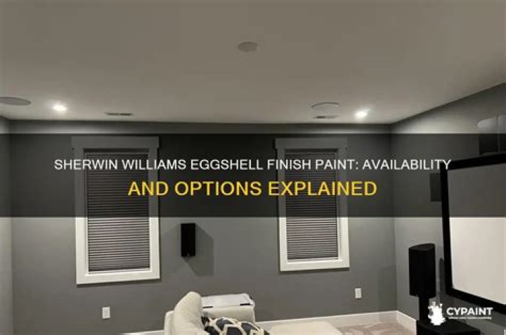 Does Sherwin-Williams have a color called eggshell?