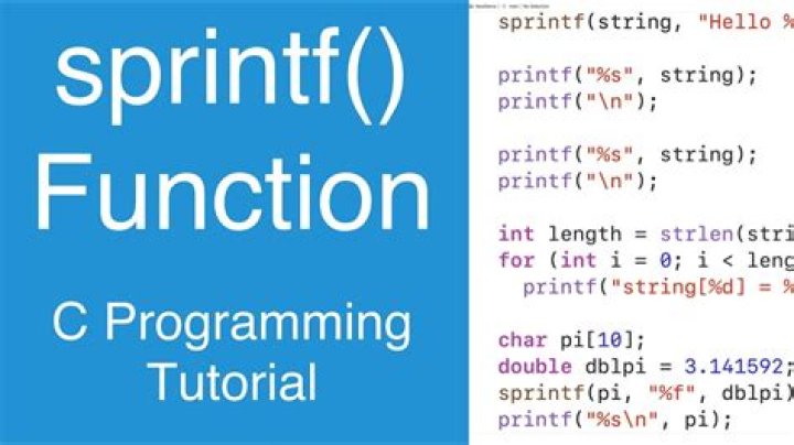 Does sprintf always null terminate?