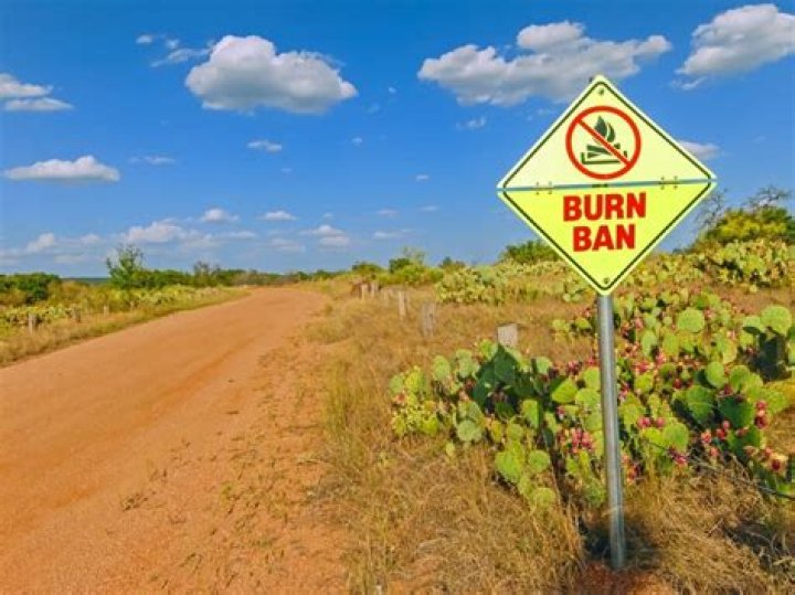 Does Texas have a burn ban?