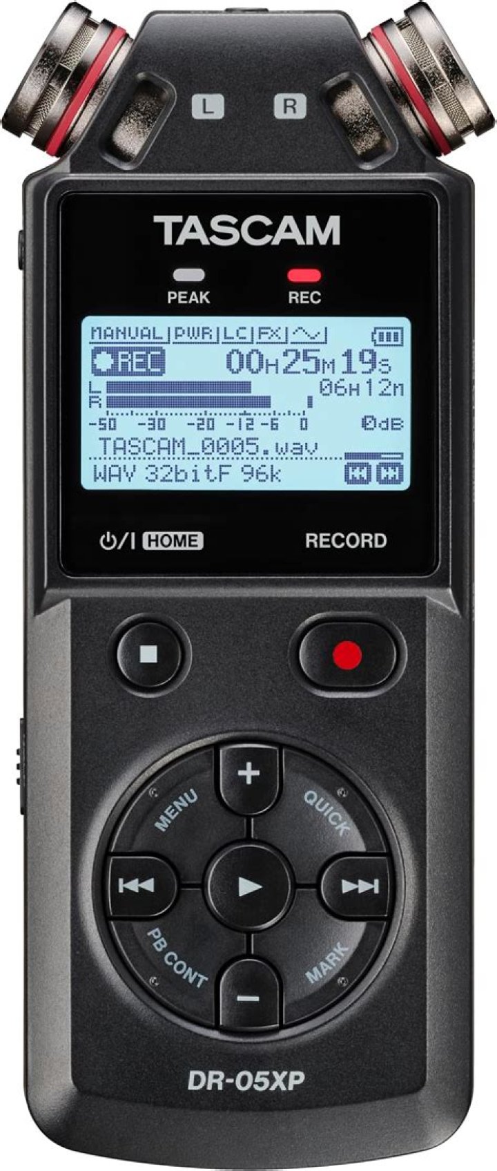 Does the Tascam DR 05 have phantom power?