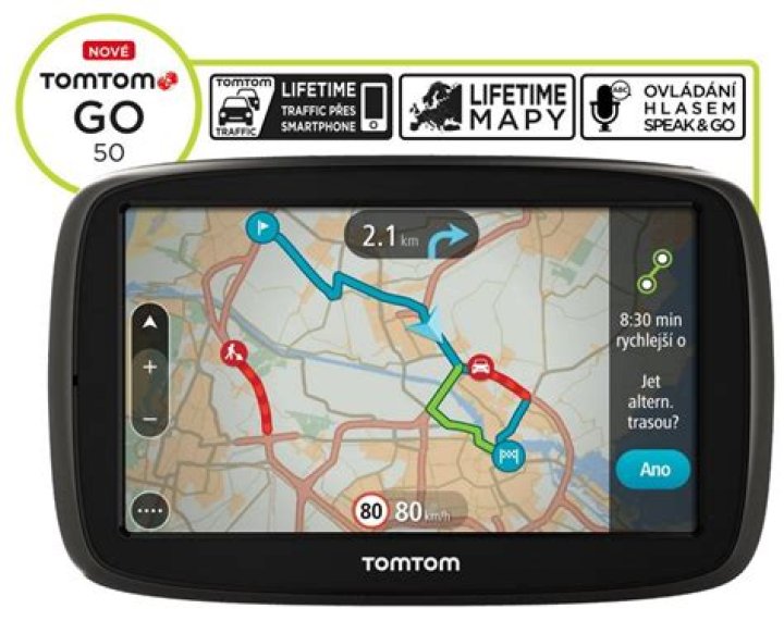 Does TomTom go 50 have lifetime maps?