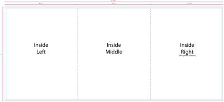 Does Word have a tri fold template?