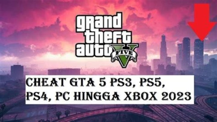 Gimana cara nge cheat di GTA 5 PS3?