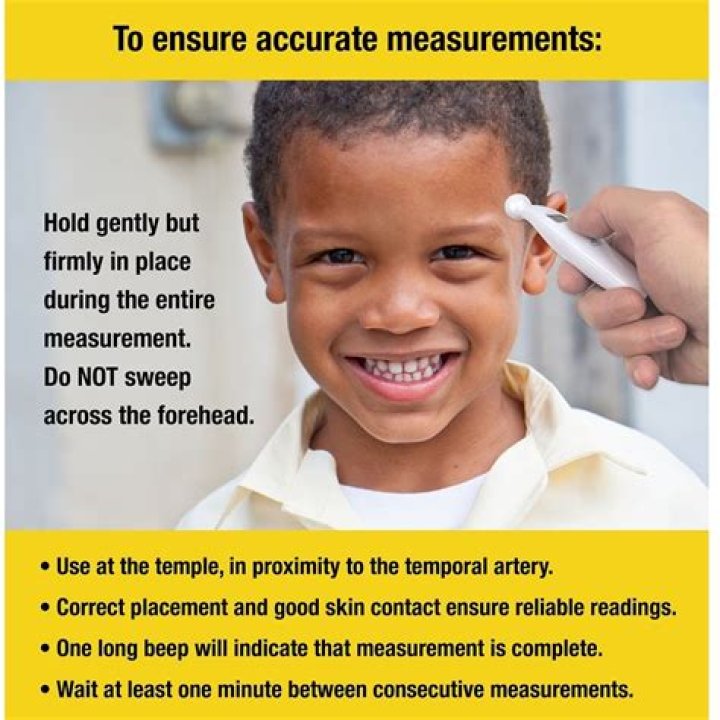 How accurate is a Temple Touch thermometer?