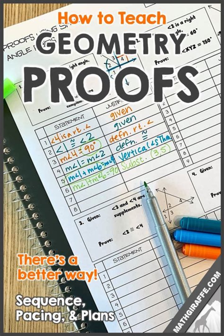 How are geometry proofs used in real life?